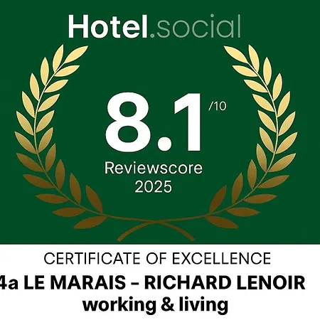 124a Le Marais - Richard Lenoir Working & Living Paris