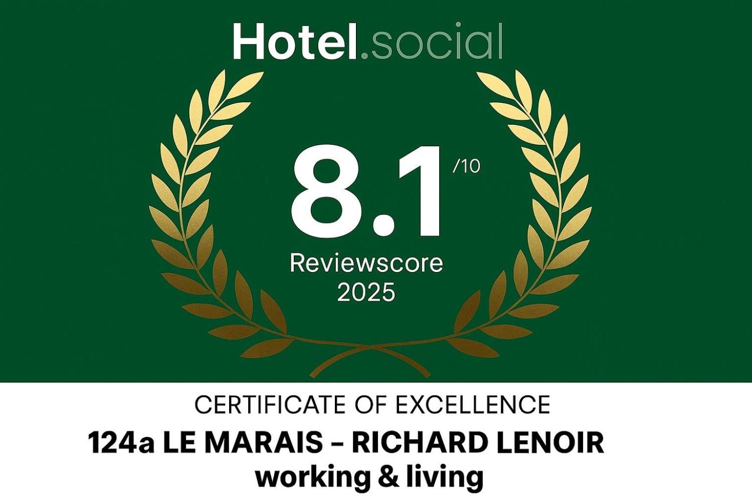 124a Le Marais - Richard Lenoir Working & Living Parigi